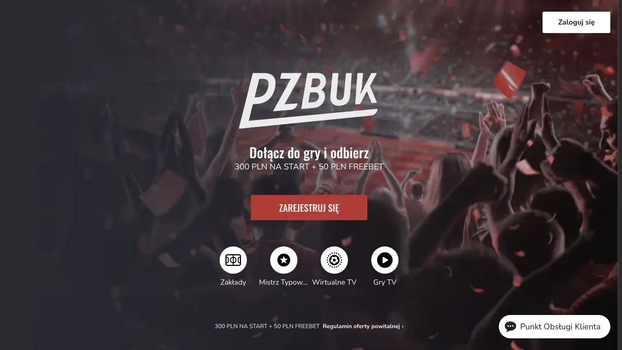 Publiczny ekran PZBuk z czytelną identyfikacją marki
