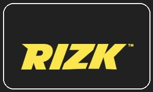 Logo Rizk, marki z portfela Betsson Group